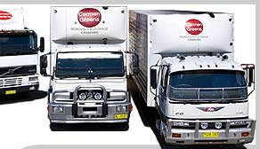 Carmen Greens Removals Trucks